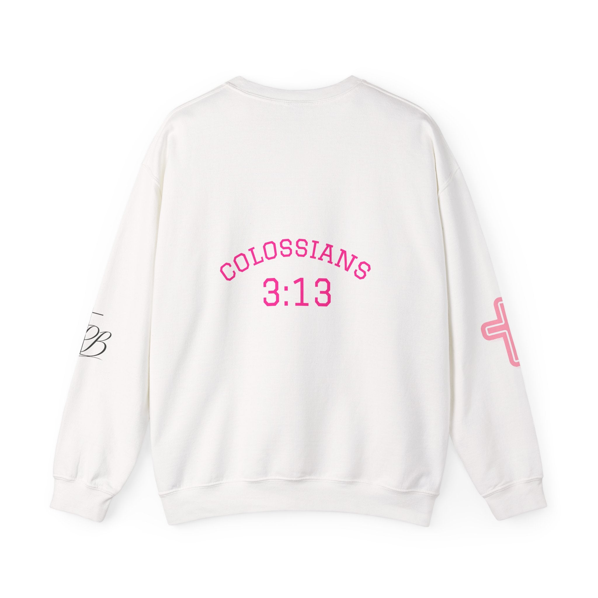 Faith Crewneck Sweatshirt — "You Still Mad? God Forgave That" (Colossians 3:13)